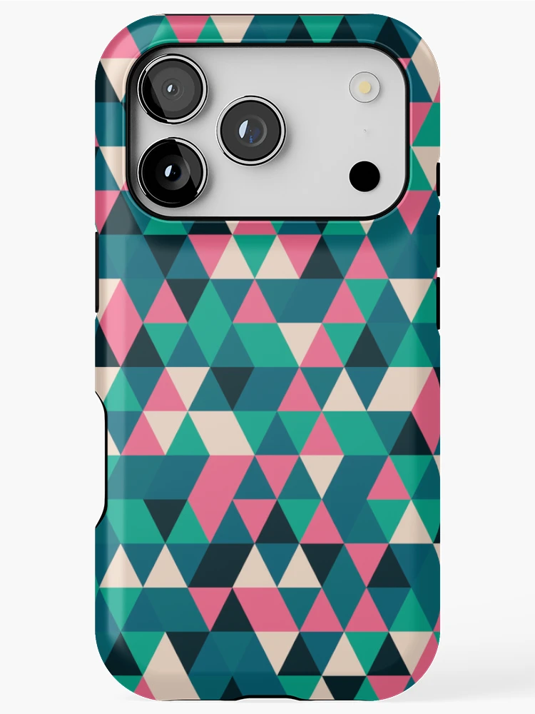 Thumbnail 1 of 4, iPhone Case, Triangles 13 designed and sold by genpythonart.
