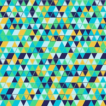 Artwork thumbnail, Triangles 16 by genpythonart