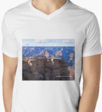 Grand Canyon Viewing Area Men's V-Neck T-Shirt