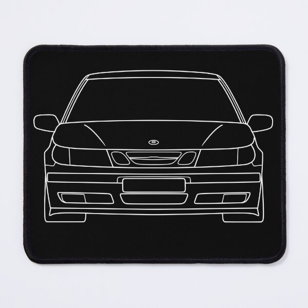 Item preview, Saab 9-5 1997-2001 pre-facelift white lines designed and sold by EdimDesign.