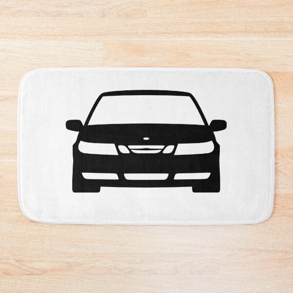 Item preview, Saab 9-5 1997-2001 pre-facelift black silhouette designed and sold by EdimDesign.