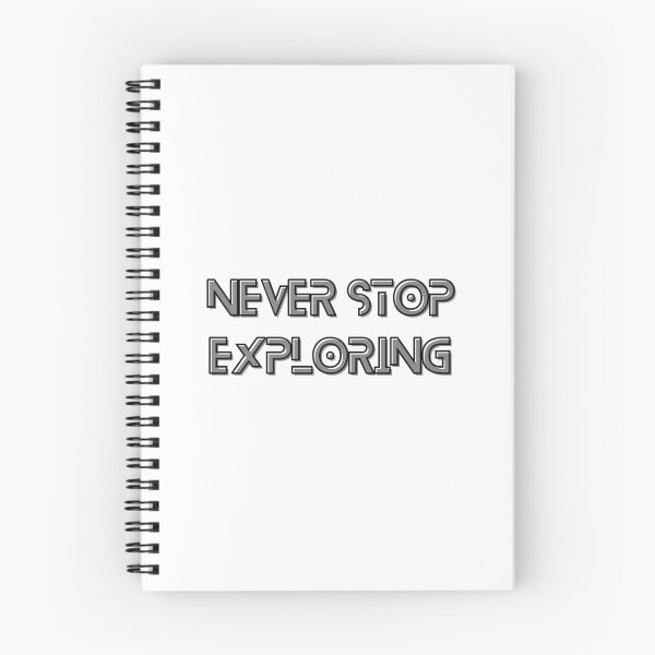 Item preview, Never stop exploring designed and sold by Spreading Smile.