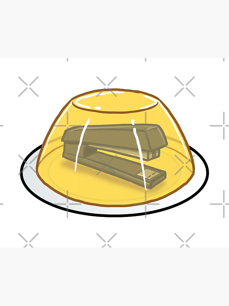 "Stapler in Jello" Poster for Sale by jonmlam Redbubble