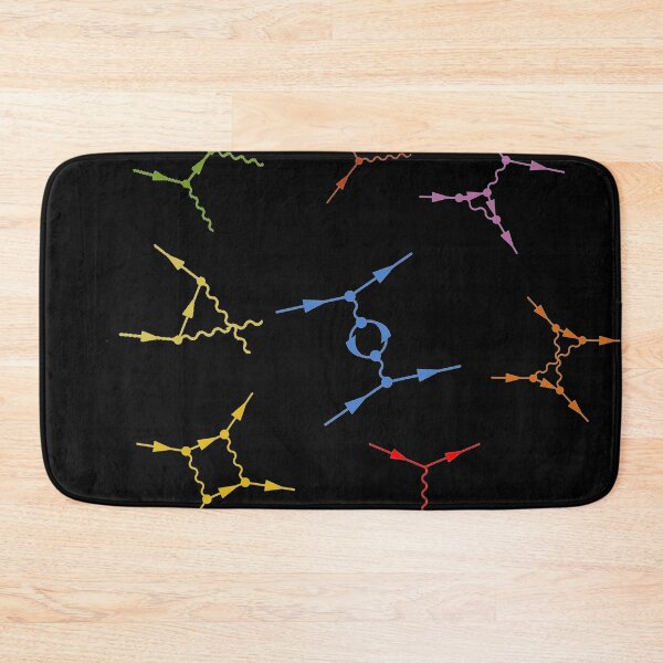 Aperçu de l'œuvre Diagrammes de Feynman, bases de la théorie quantique des champs créée et vendue par NoetherSym.