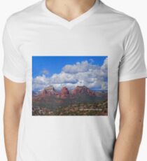 Sedona Mountains Men's V-Neck T-Shirt