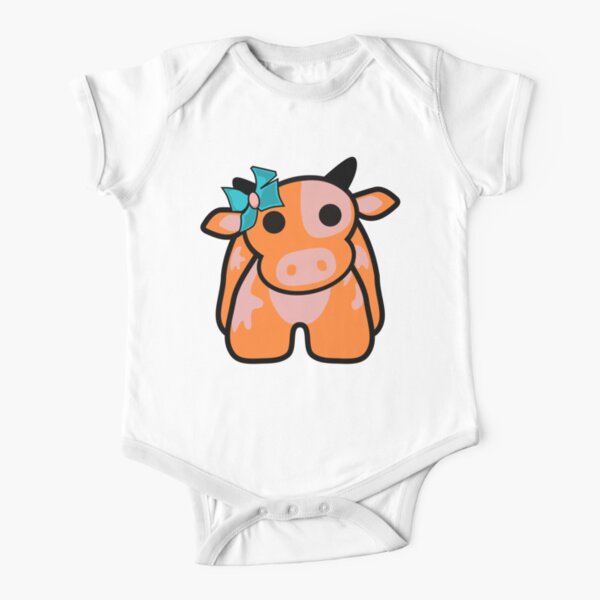 Free the Vegan Cow Chummy Short Sleeve Baby One-Piece