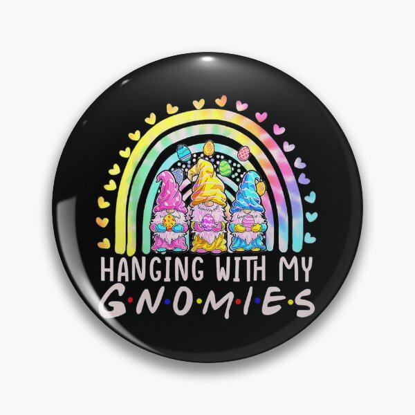 Item preview, Easter Hanging With Gnomies Tie Dye Rainbow Gnome Easter Day . designed and sold by ezechudnbowy.