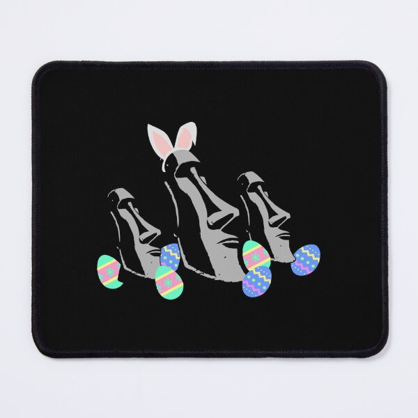 Item preview, Easter Island Heads Bunny Ears Funny for Teacher Gift . Sticker designed and sold by ezechudnbowy.