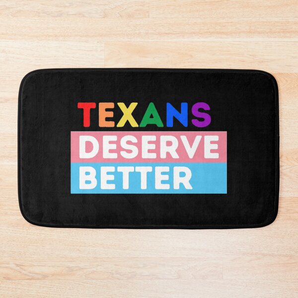 Item preview, Texans Deserve Better. Trans Youth Rights. Transgender Pride designed and sold by Subtle Pride Shop.