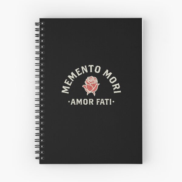 Item preview, Stoicism Quote Amor Fati Memento Mori Rose Graphic designed and sold by Azhalltorm.