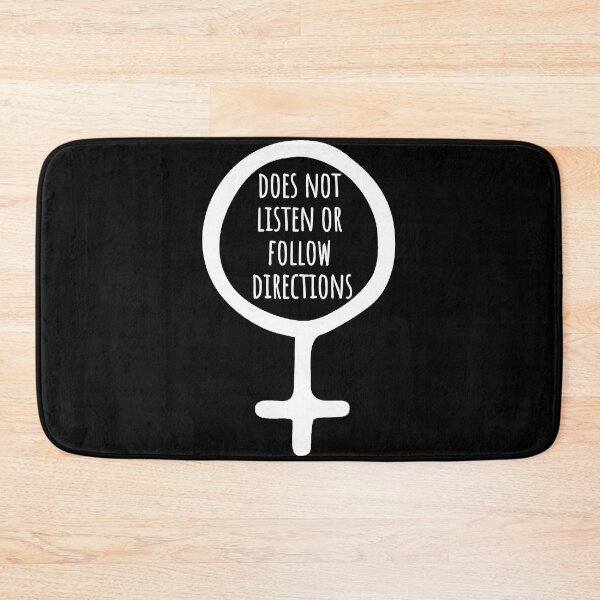 Item preview, DOES NOT LISTEN OR FOLLOW DIRECTIONS  stubborn girl  stubborn girlfriend   Classic T-Shirt designed and sold by cheating0nyo.