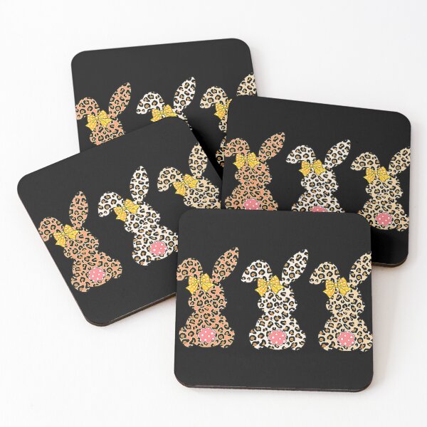 Item preview, Easter Leopard Bunny Rabbit Palm Sunday Girls Women Kids . designed and sold by ezechudnbowy.