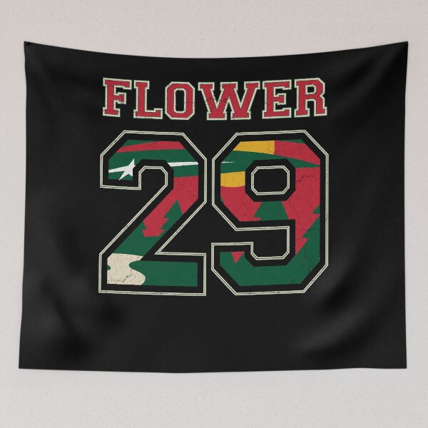 Item preview, FLOWER 29 Wild Goalie Fleury Minnesota Pro Ice Hockey designed and sold by MarioKowallik.
