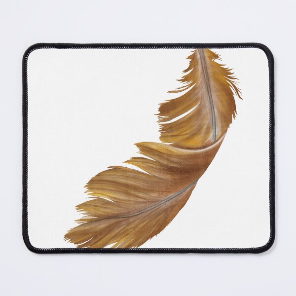 Item preview, Golden Feather for Good Luck designed and sold by Apostrophe8.