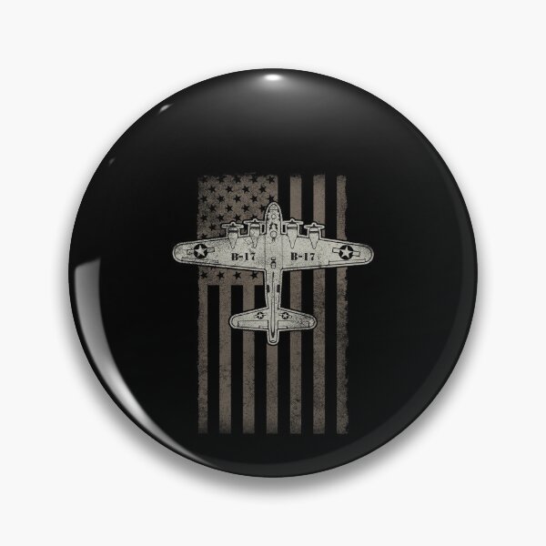 Item preview, B17 Bomber WW2 Plane Aircraft USA Flag Veteran Pilot Gift designed and sold by Toralloisa.