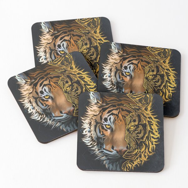 Item preview, Golden Tiger designed and sold by AnimeLifesss.