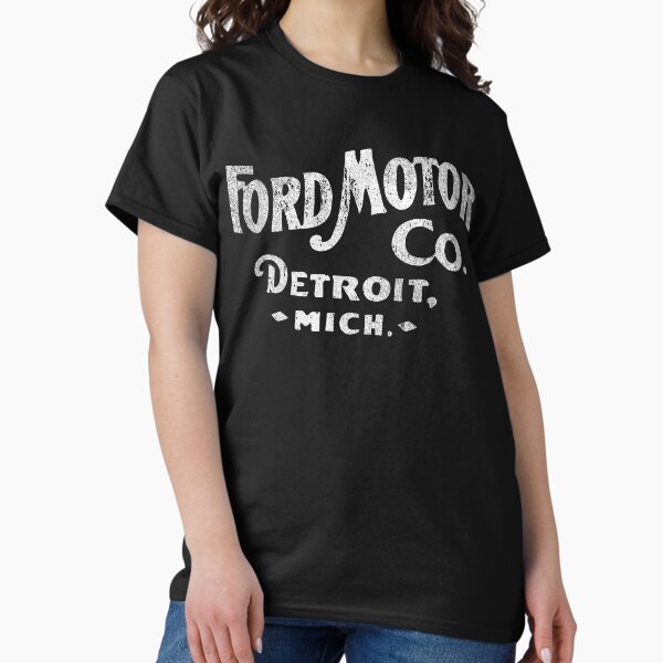 Vista previa del artículo con la obra «Camiseta Ford Motor Co. Detroit Michigan», diseñado y vendido por MarioKowallik.