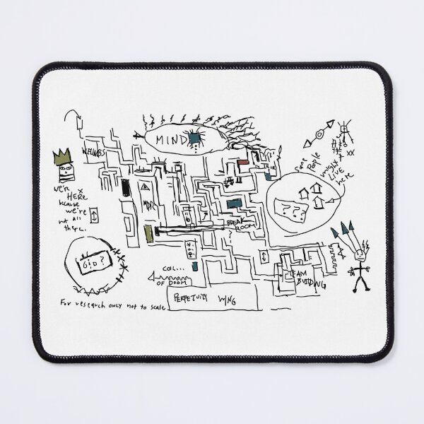 Item preview, Petey's Lumon Map (Severance) designed and sold by splode.