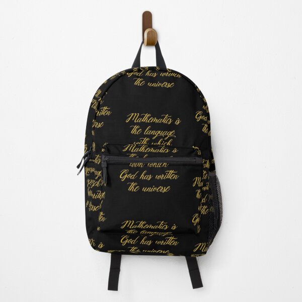 Item preview, Mathematics Is The Language With Which God Has Written The Universe - Galileo Quotes - Math Teacher designed and sold by PhiloJourney.