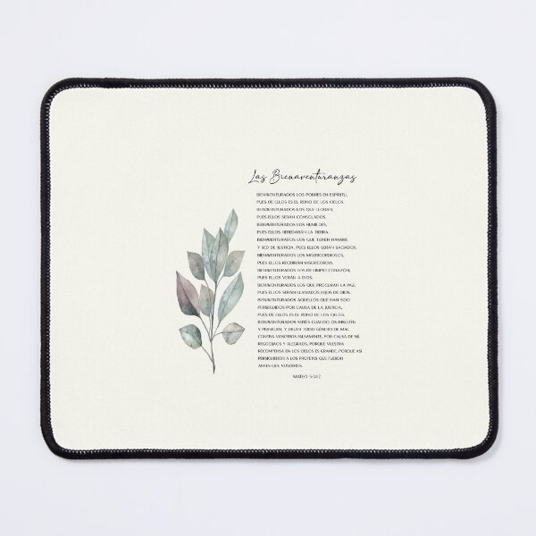 Item preview, Mateo 5:3-12, Spanish Bible Verse designed and sold by latiendadearyam.