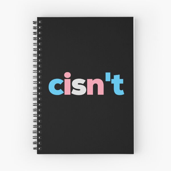 Item preview, Cisn't for Me. Transgender Pride designed and sold by Subtle Pride Shop.