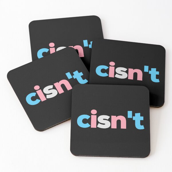 Item preview, Cisn't for Me. Transgender Pride designed and sold by Subtle Pride Shop.