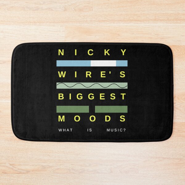Item preview, Nicky Wire's Biggest Moods Classic designed and sold by SonalParikh3.