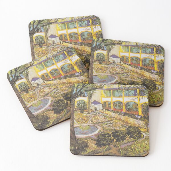 Item preview, Vincent Van Gogh - The Courtyard of the Hospital at Arles, 1889, Oskar Reinhart Collection "Am Römerholz", Winterthur, Switzerland designed and sold by Andrei Stefan.
