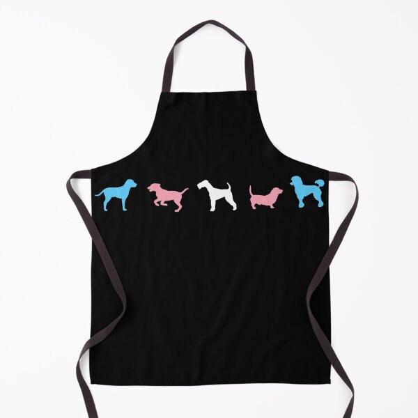 Item preview, Cute Dogs Trans. Transgender Pride designed and sold by Subtle Pride Shop.