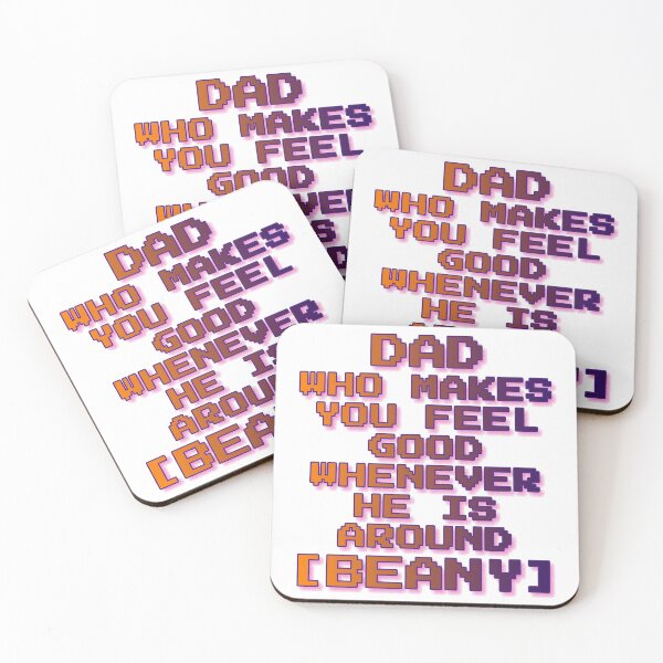 Item preview, BEANY: FEEL GOOD, DAD IS AROUND designed and sold by ILA-DODO.