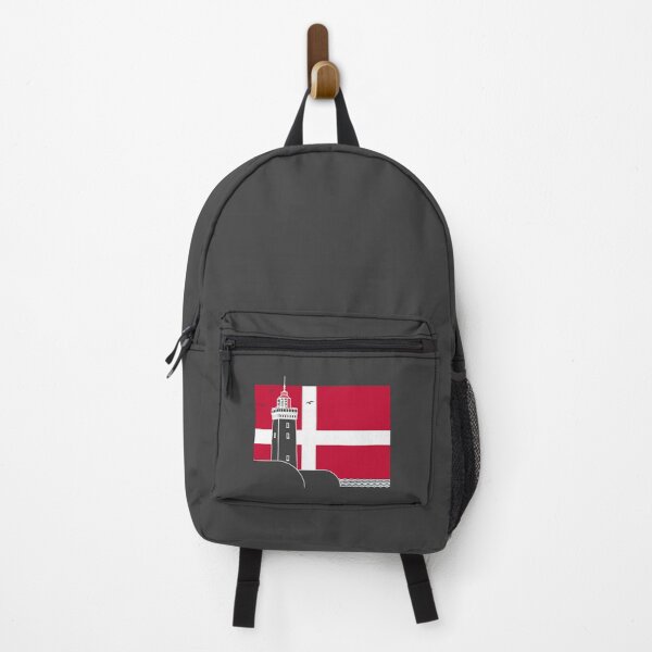 Item preview, Denmark flag with Rubjerg Knude lighthouse designed and sold by Breier.