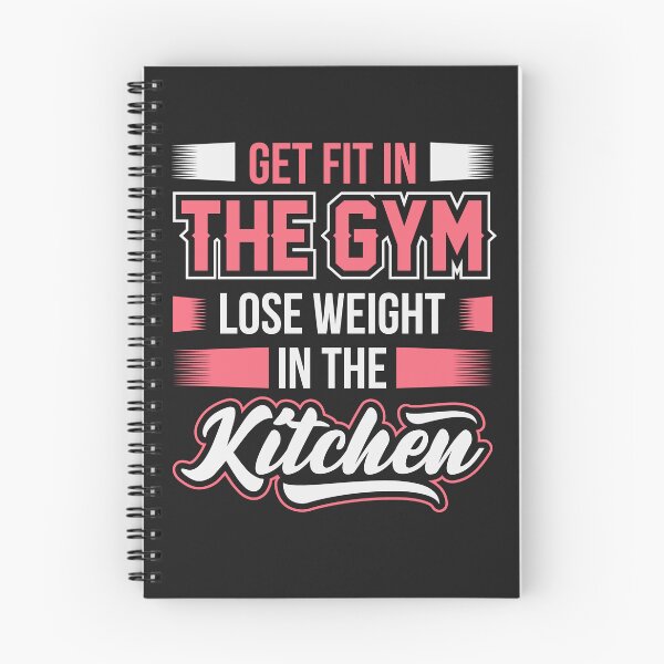 Item preview, Get Fit in the Gym Lose weight in the Kitchen designed and sold by MixShop10.