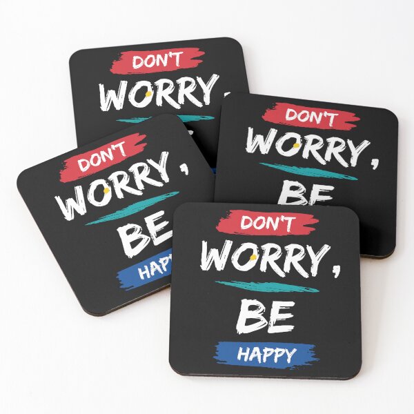 Item preview, Don't Worry,Be Happy - Motivational quote designed and sold by FancyZone.