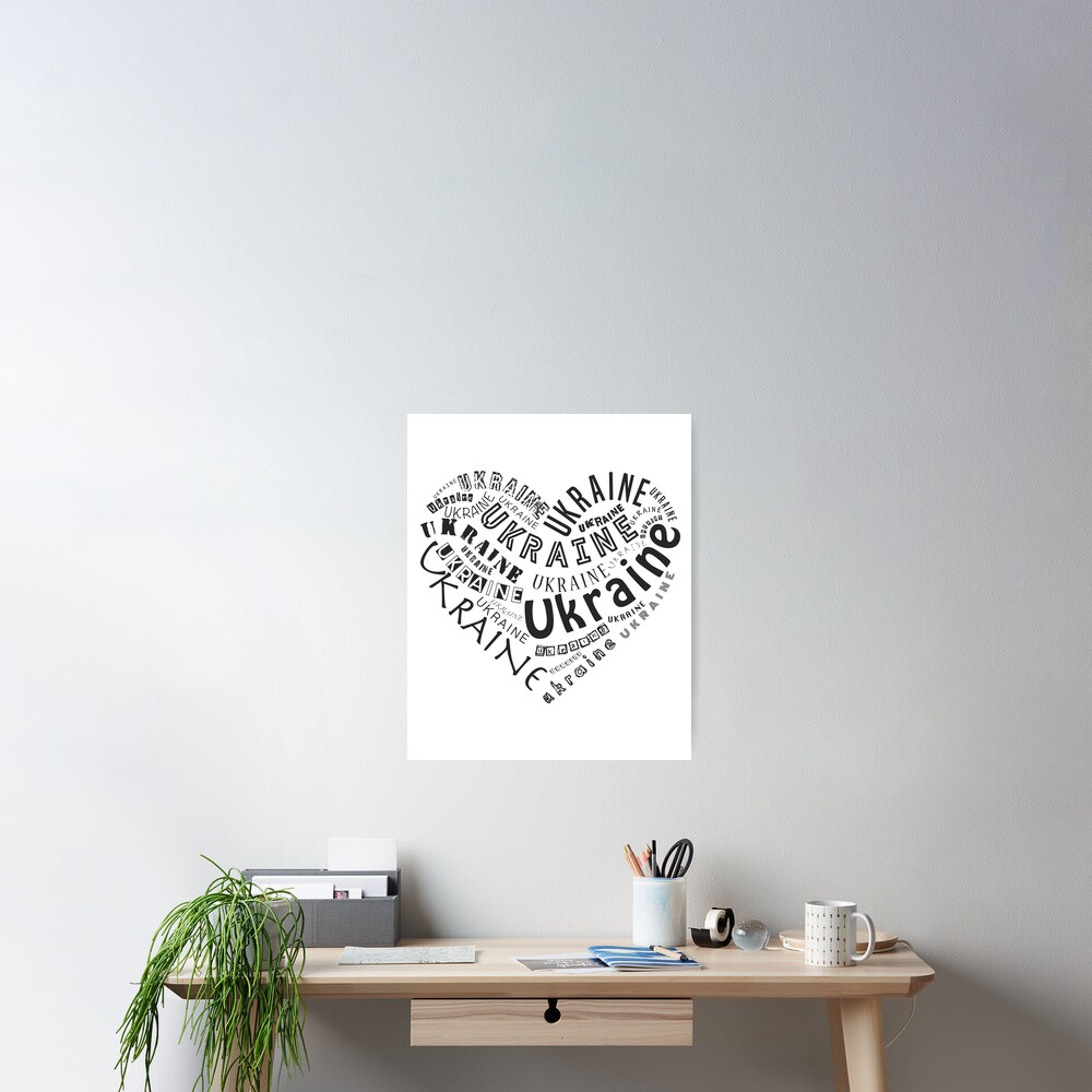 ukraine-heart-in-different-languages-poster-by-berudeshop-redbubble