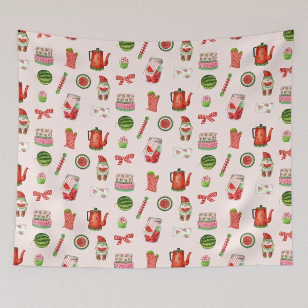 Item preview, Watermelon Kitchen Food Decor Watercolor Clipart Pack designed and sold by DaisyPaints.
