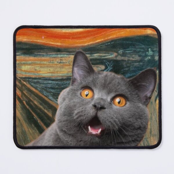 Item preview, The scream Cat version  designed and sold by Artandstonesgr.