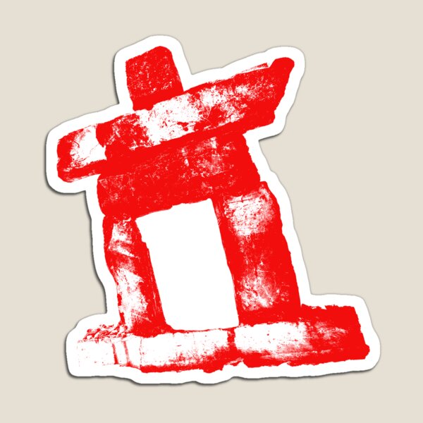 Canada rock man -RED- Magnet