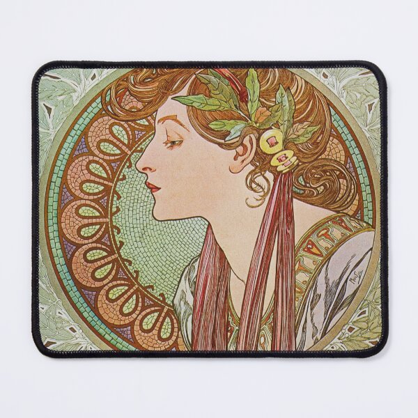 Item preview, Laurel (1901) - Alphonse Mucha designed and sold by SALON DES ARTS.