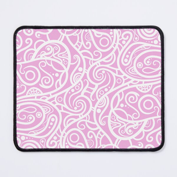 Item preview, Pink abstract lines swirl designed and sold by MinEkkoArt.