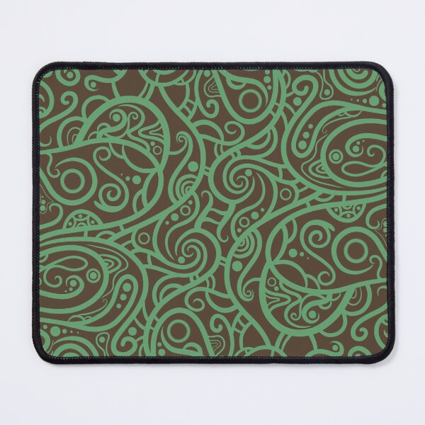 Item preview, Swirl of brown abstract lines designed and sold by MinEkkoArt.