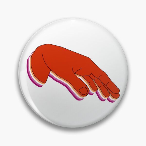 Item preview, Lesbian Limp Wrist Hand Gesture designed and sold by BeardedSpaghet.