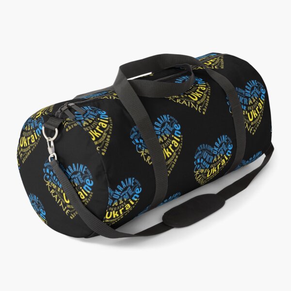 Item preview, Ukraine heart in different languages. Blue and yellow Ukrainian colors designed and sold by BeRudeShop.