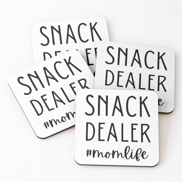 Item preview, Snack Dealer #momlife designed and sold by KARAKATE.