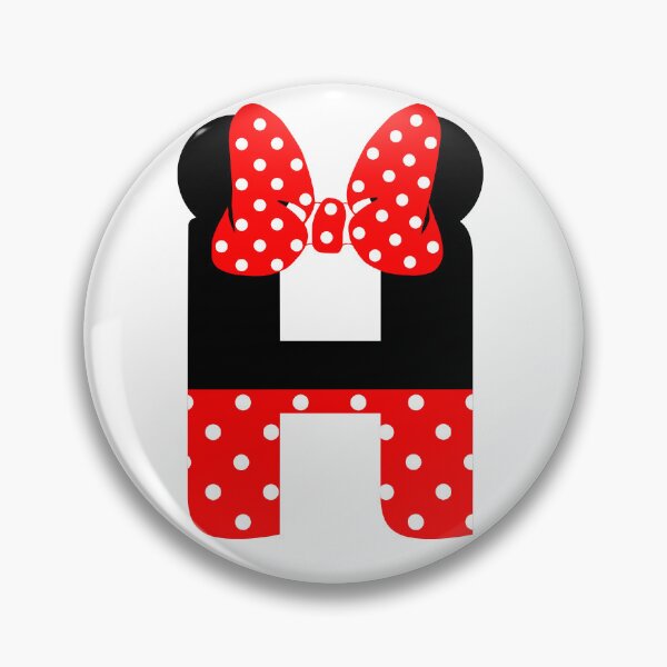 Item preview, Minnie Monogram - H designed and sold by Owlies-Barn.