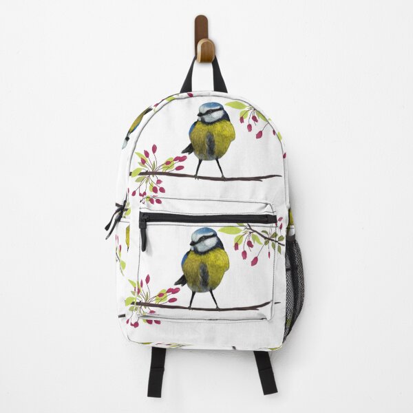 Item preview, Tit Bird Nature Illustration Spring designed and sold by Blessthings.