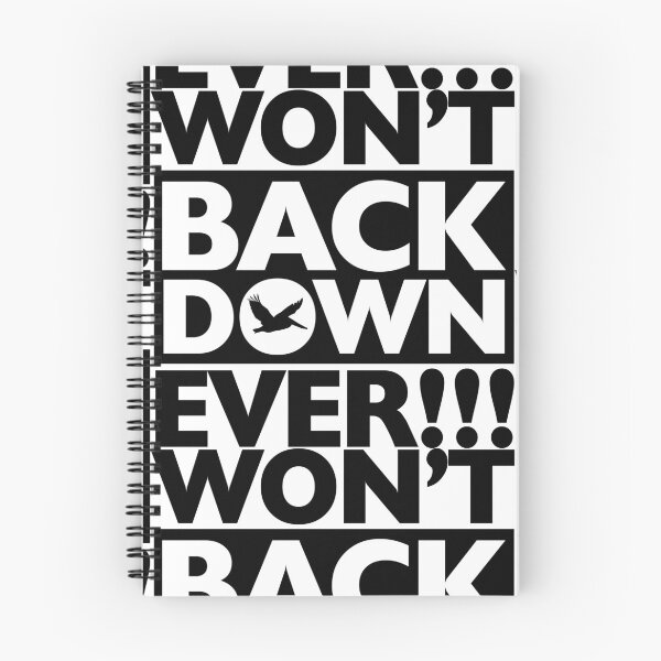 Item preview, Won't Back Down Ever!!! Design designed and sold by theproshop.