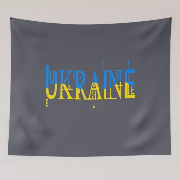 Item preview, Ukraine. Support Ukraine, blue and yellow Ukrainian colors designed and sold by BeRudeShop.