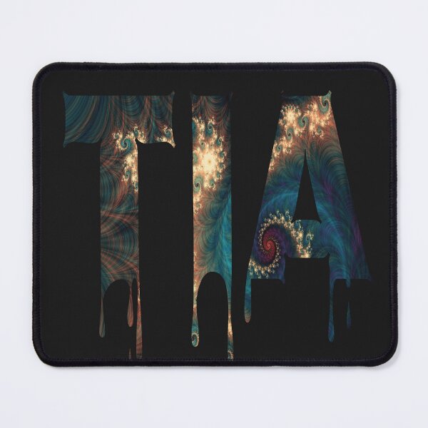 Item preview, Tia girls name abstract text design designed and sold by Areashor.