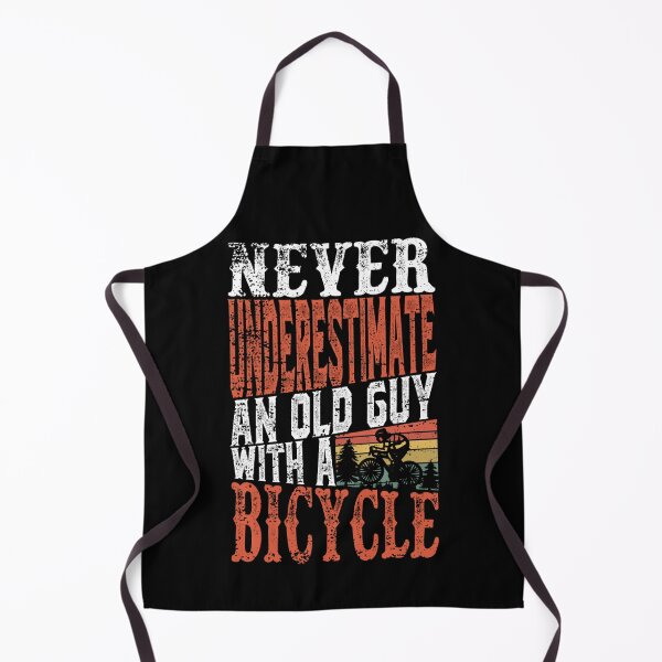 Item preview, Copy of An Old Guy On A Bicycle Cycling Vintage Never Underestimate  designed and sold by Mariaxjulio.