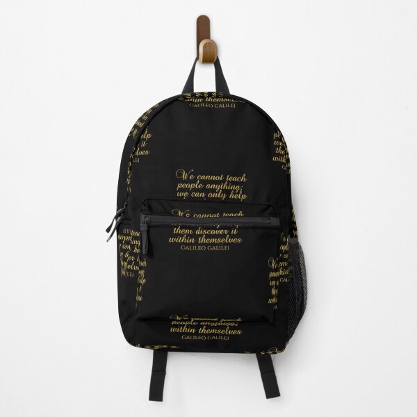 Item preview, Education Quotes - We Cannot Teach People Anything We Can Only Help Them Discover It Within Themselves - Galileo Galilei designed and sold by PhiloJourney.